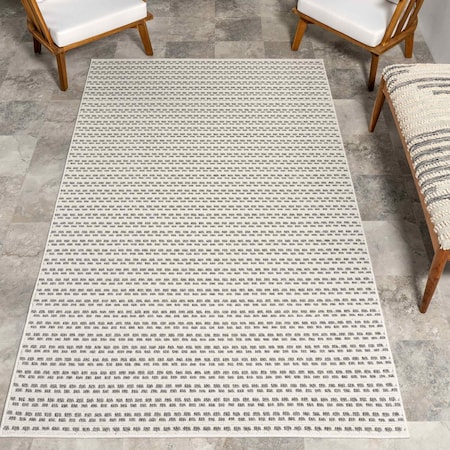 Nuloom Skyla Geometric Indoor/Outdoor Area Rug 8ft x 10ft ACIL01A-8010